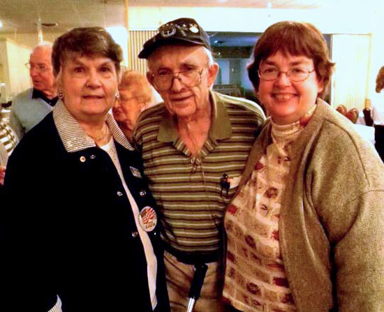 Nancy Skrocki, Terry Murtaugh & his daughter