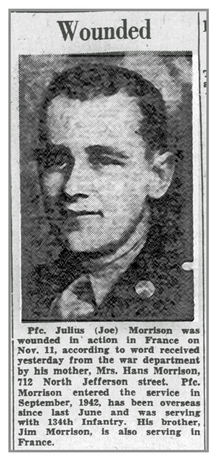 Pfc Julius Morrison