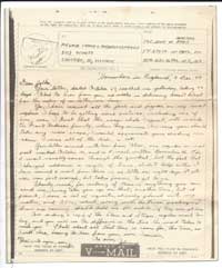 John Ryan's letter from somewhere in England, 12-9-1944