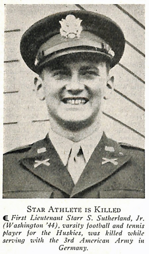 1st Lt Starr S Sutherland
