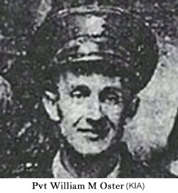 Pvt William M Oster