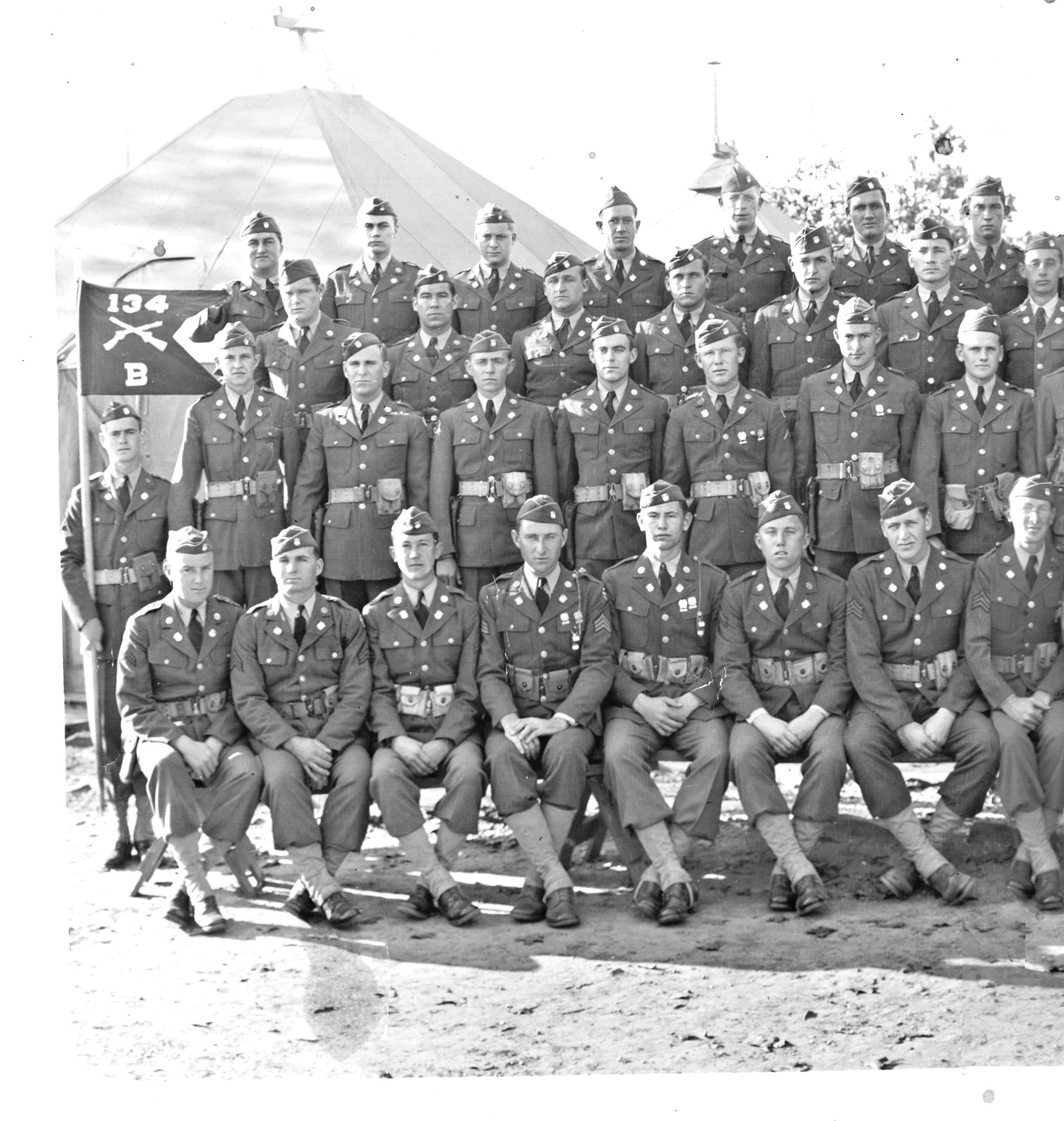 Company B - Camp Robinson, Arkansas 1941