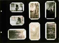 Pfc. Domenic D'Alessandris photo album page