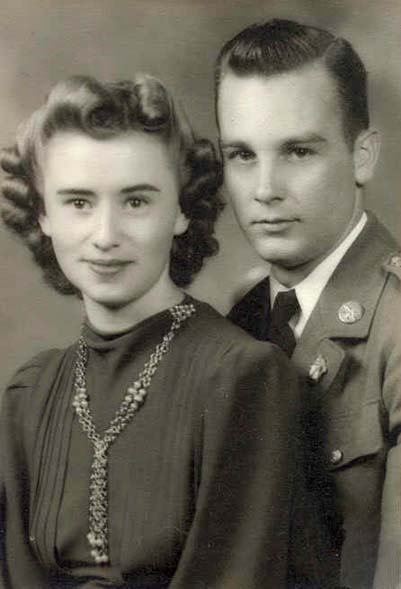 T/Sgt. Bernard A. Elliott and Mrs. Betty Elliott