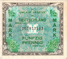 Fifty Pfening (Half Mark) Note - 1944