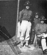 Maj. Stoll, Capt. Thomsen, Col. McCormack, Minn. 1940