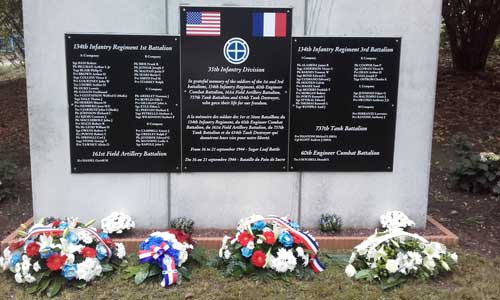 Agincourt France 35th Infantry Division Memorial