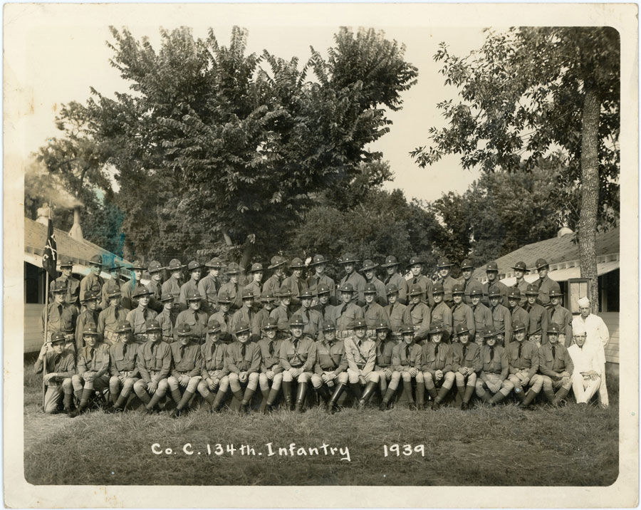 Company C, 134th Infantry Regiment 1939