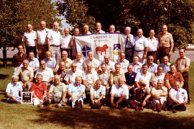Company D, 134th Infantry Regiment Reunion 1981
