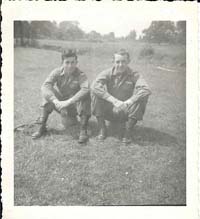 Clarence Caton?, T/5 Bruce E Ross