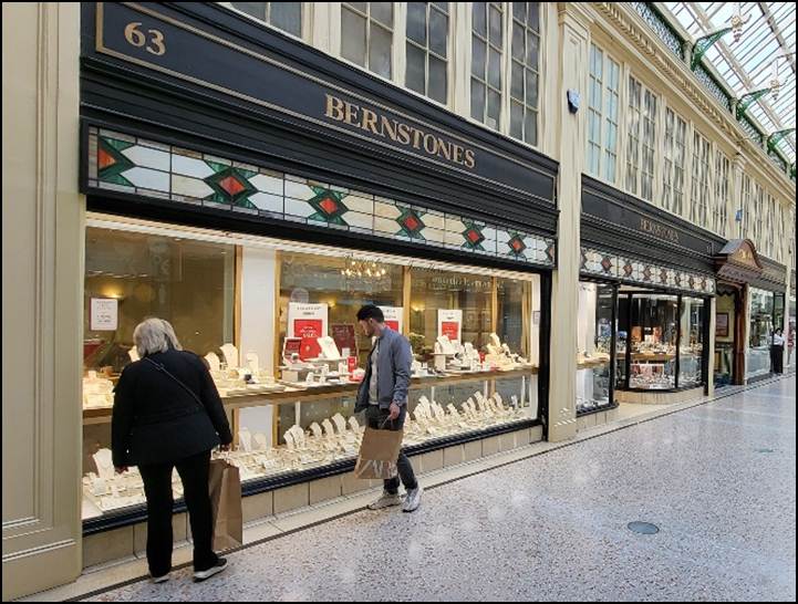 People walking in a mall
Description automatically generated