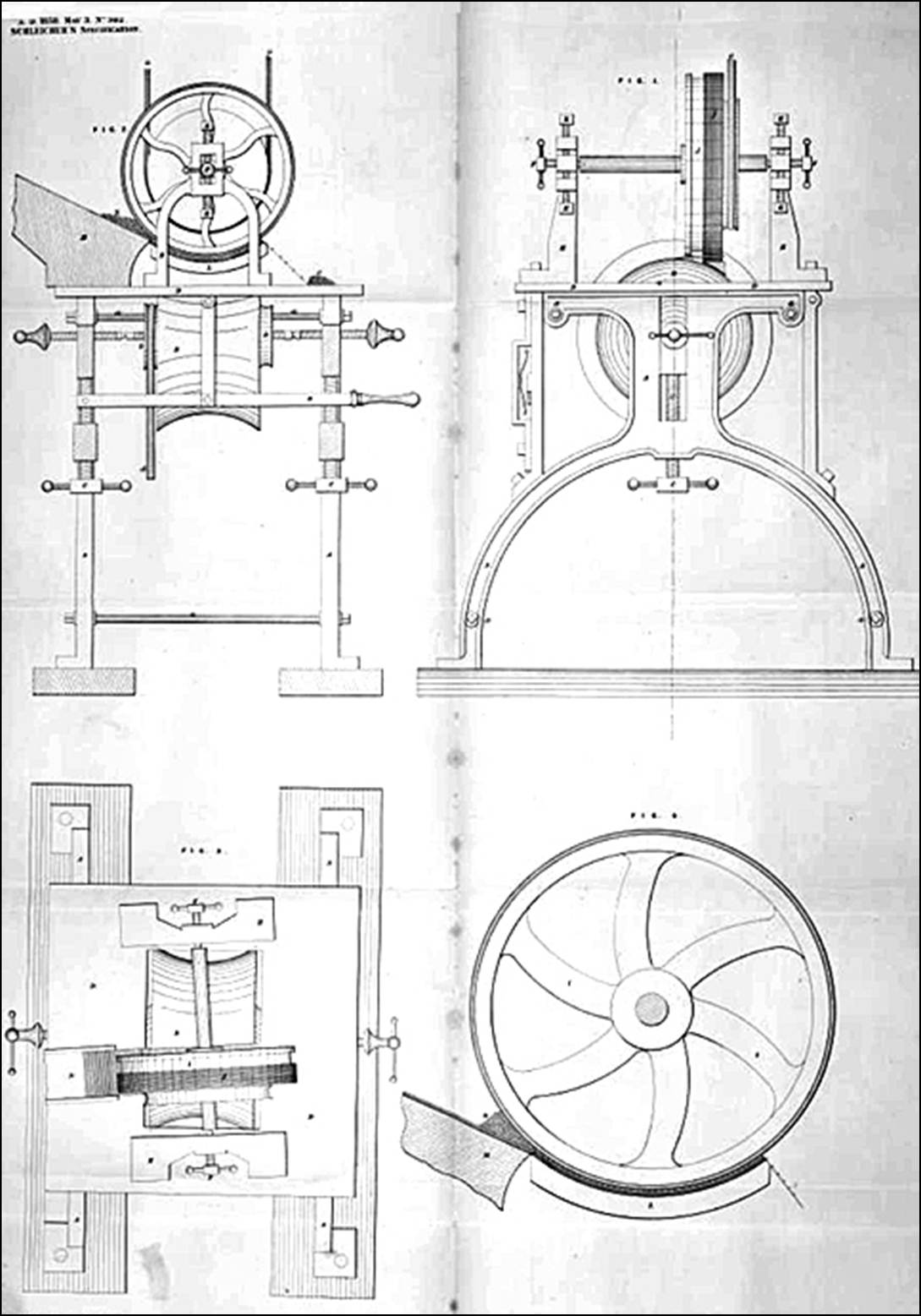 Drawings of a machine and wheel

Description automatically generated with medium confidence